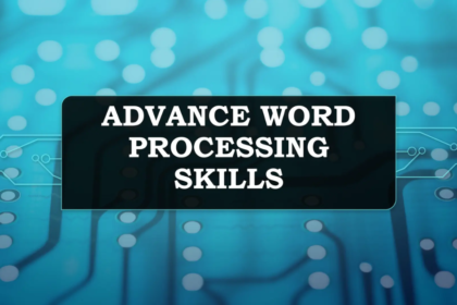 What is Word Processing Skills?